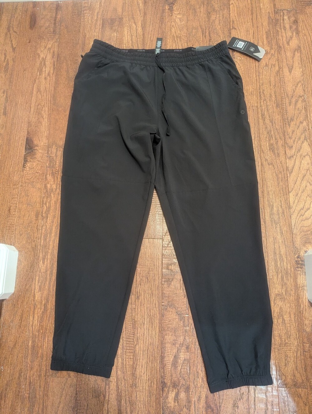 RBX Black Elite Trek Joggers Pants Mens Size XL Lightweight X-dri Quick Dry - Picture 3 of 16